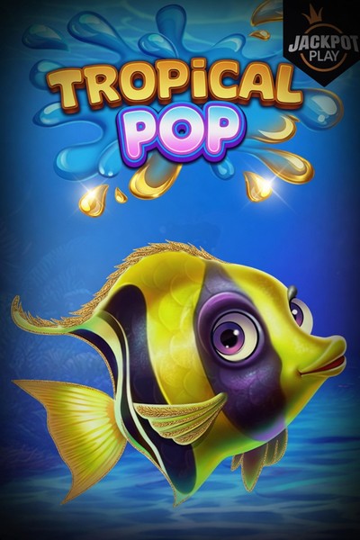 Grafika karty Tropical Pop Jackpot Play pro Betwest
